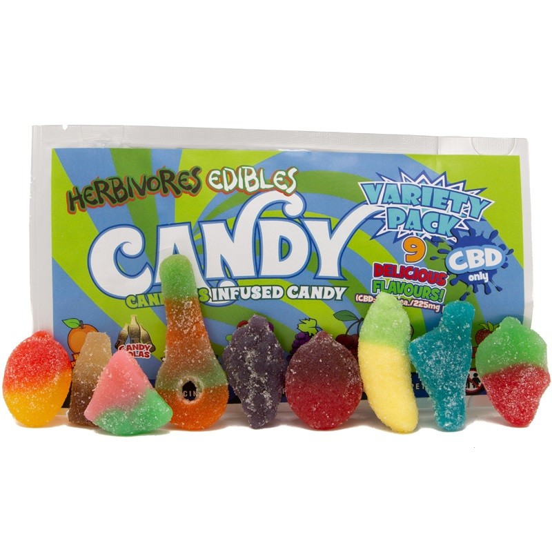 Herbivores Edibles - CBD Candy Gummies Variety Pack
