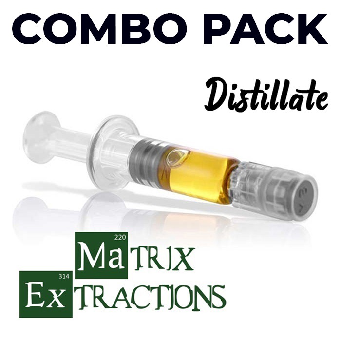 Matrix Distillate Syringe Combo Pack