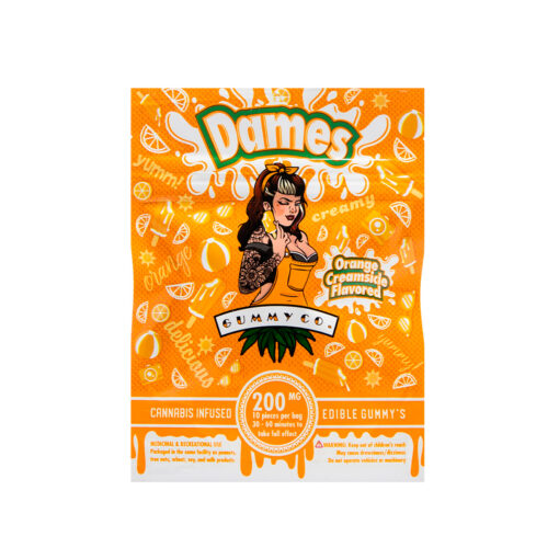 Dames – Gummies Orange Creamsicle 200mg