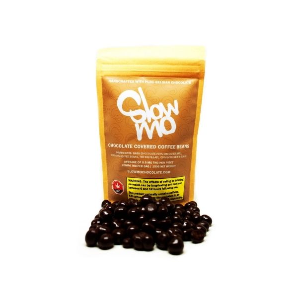 Slow Mo – Chocolate Covered Coffee Beans 200mg THC