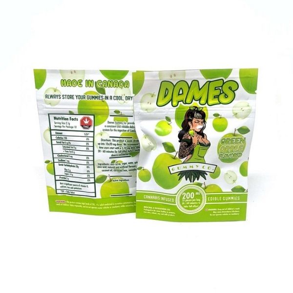Dames - Gummies Green Apple 200mg
