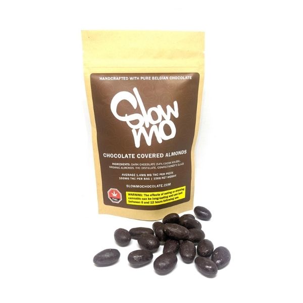 Slow Mo – Chocolate Covered Almonds 100mg THC