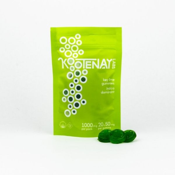 Kootenay Labs – Key Lime Pieces 1000mg THC