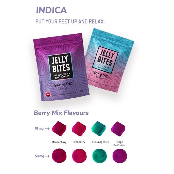 Twisted Extracts - Jelly Bites Berry Mix 500mg