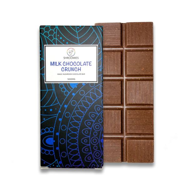 Shroomies - Milk Chocolate Crunch Bar 5000mg