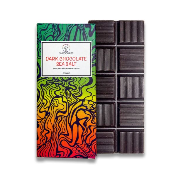 Shroomies - Sea Salt Dark Chocolate Bar 5000mg