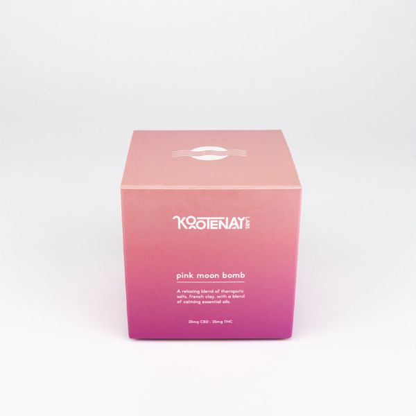 Kootenay Labs - Pink Moon Bath Bomb 1:1