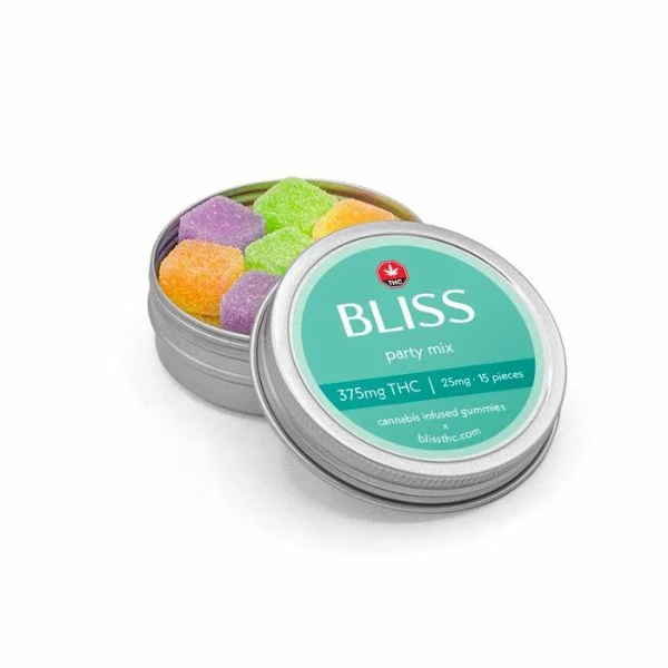 Bliss Party Mix 375mg THC