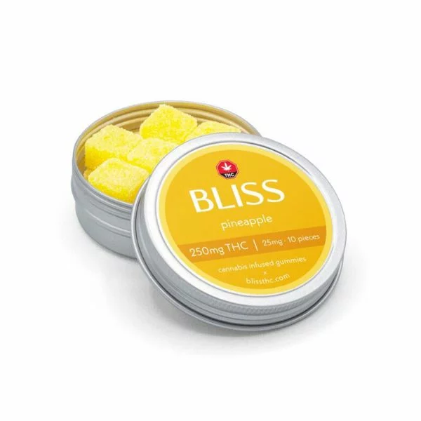 Bliss Pineapple 250mg THC