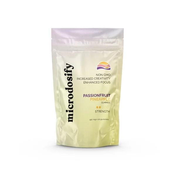Microdosify Gummies Passionfruit Pineapple 3000mg
