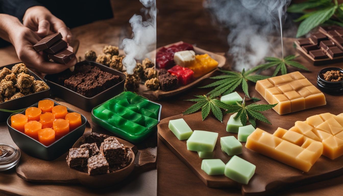 smoking cannabis, vaporizing cannabis, cannabis edibles