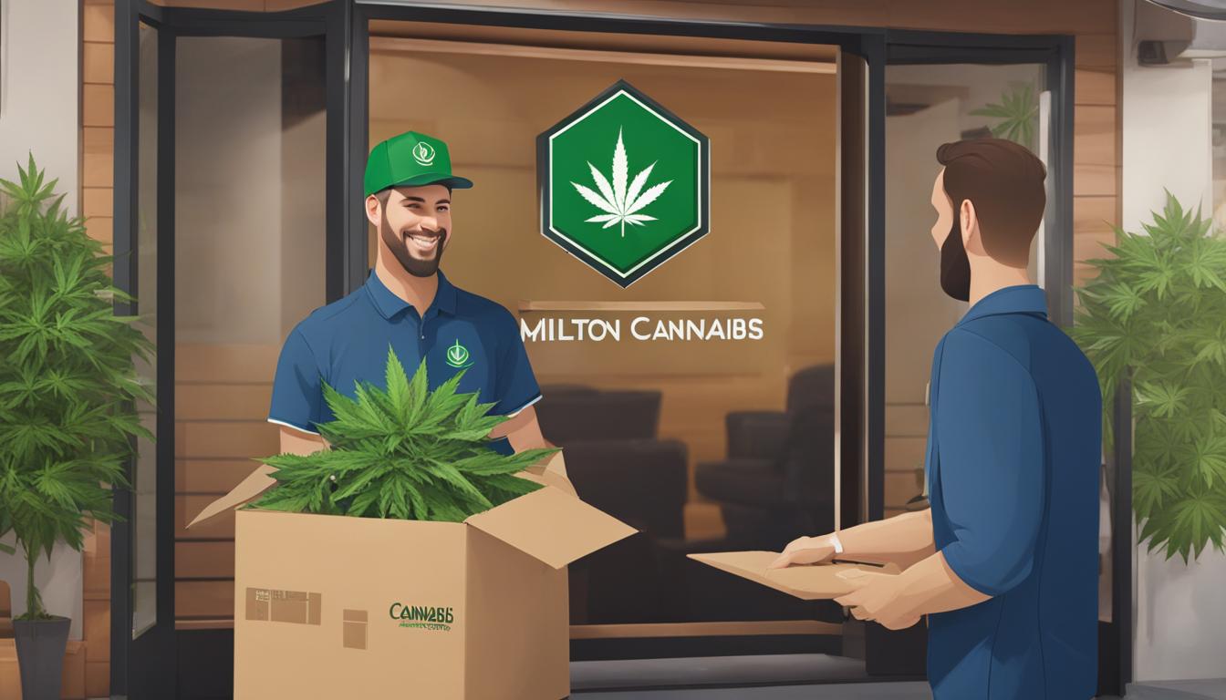 Milton cannabis delivery