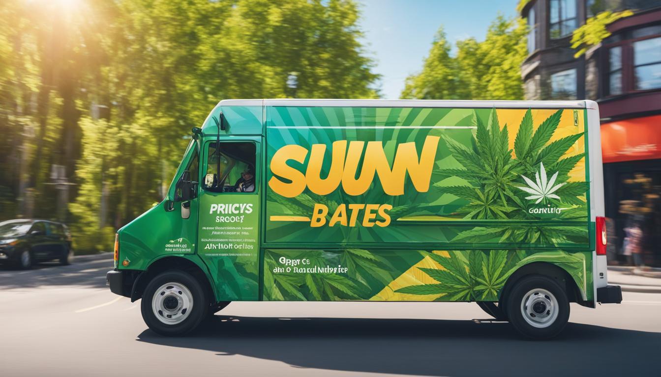 affordable cannabis delivery Milton