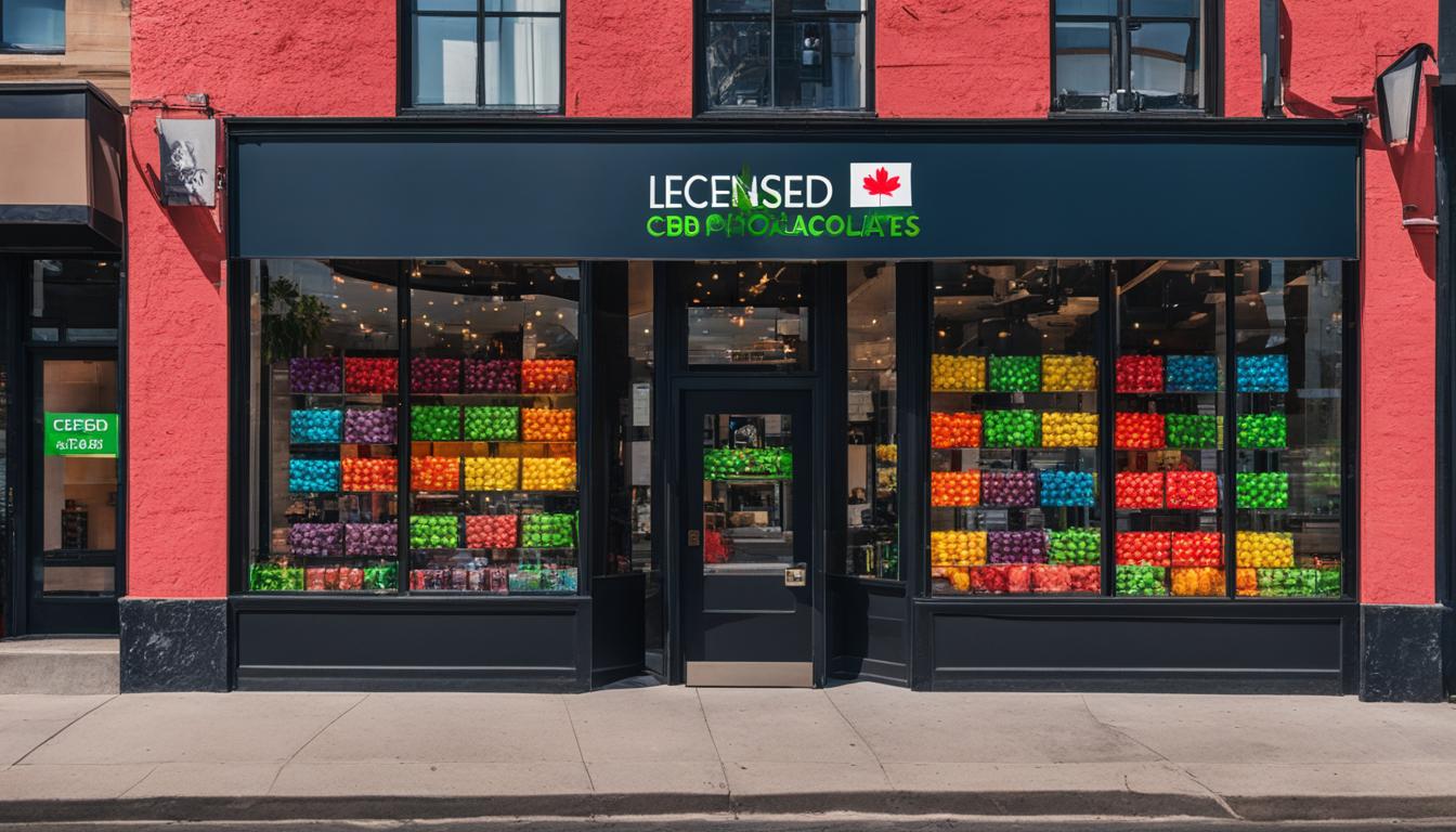 licensed retailers for CBD chocolates and gummies in Canada
