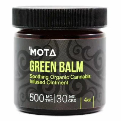 MOTA Green Balm 500mg THC: 30mg CBD