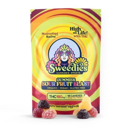 Sweedies Sour Fruit Burst 180mg